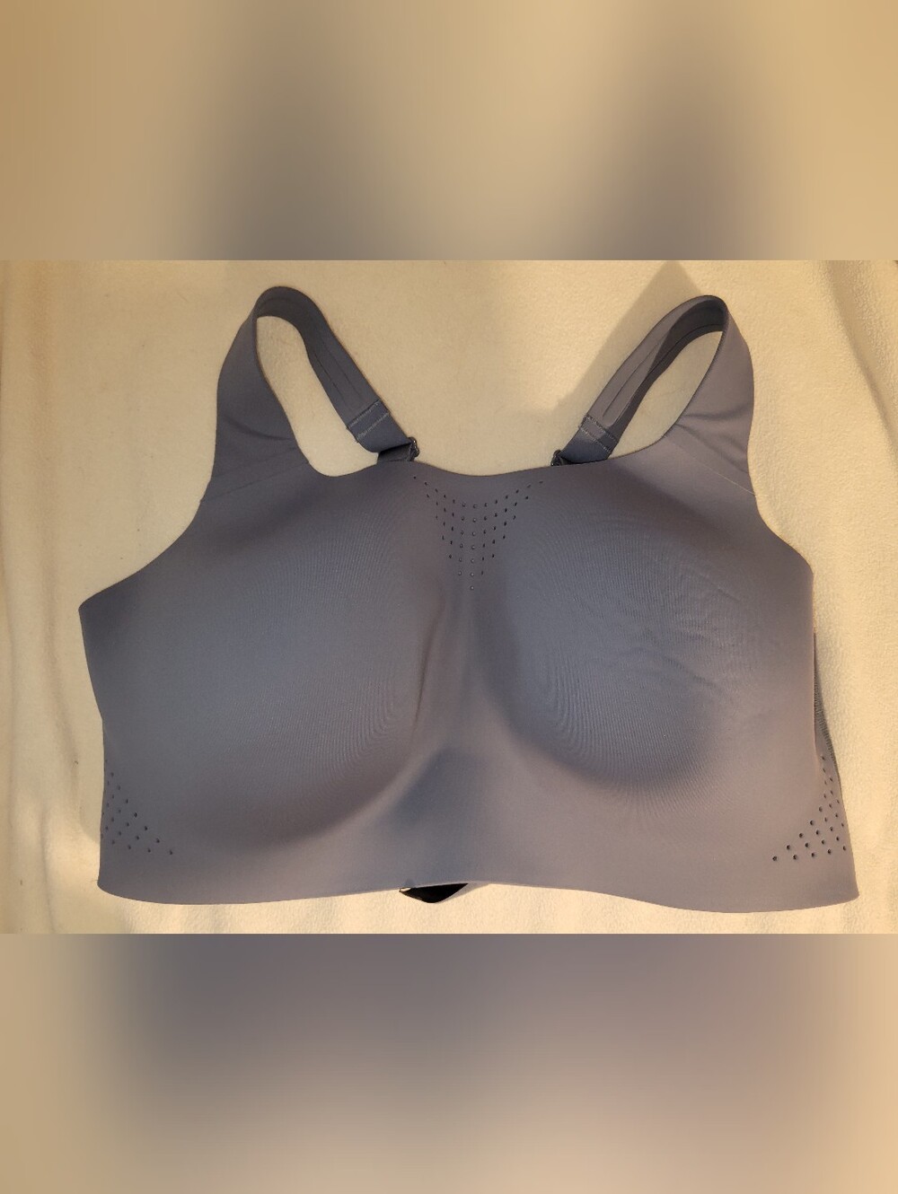 Victoria's Secret VSX Featherweight Wicking Max Support Sports Bra 40DD Gray